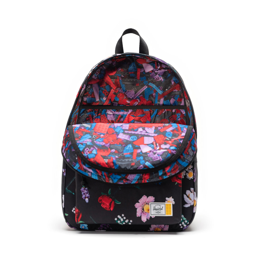 Binnenkant Herschel Classic XL #kleur_lego-falling-florals