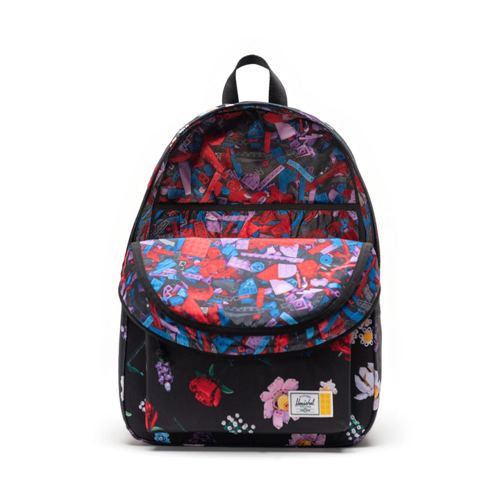 Binnenkant Herschel Classic XL #kleur_lego-falling-florals