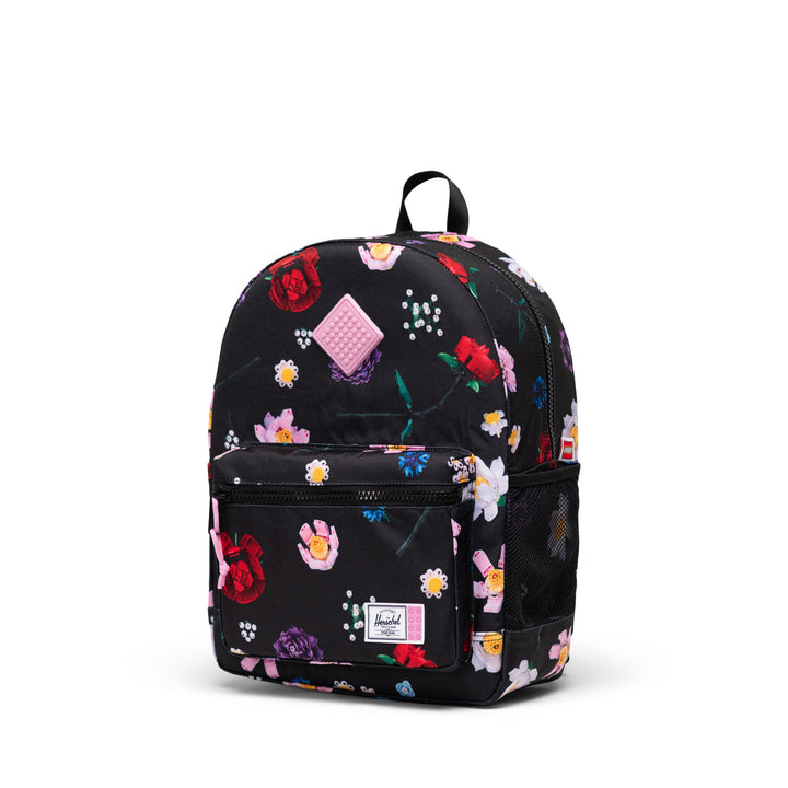Voorzijde Herschel Kids rugzak #kleur_lego-falling-florals