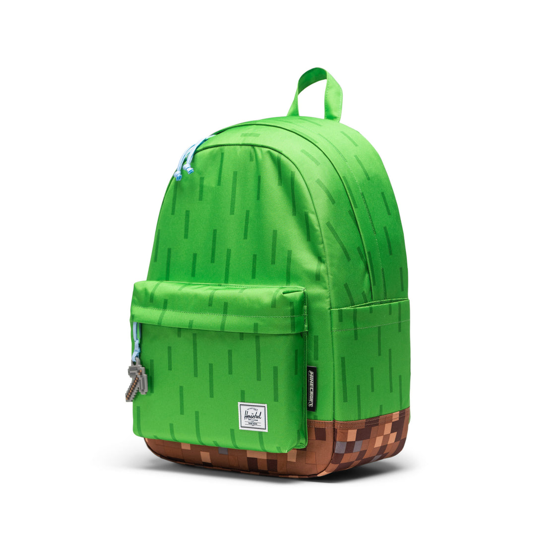 Voorzijde Herschel Classic XL #kleur_minecraft-the-overworld