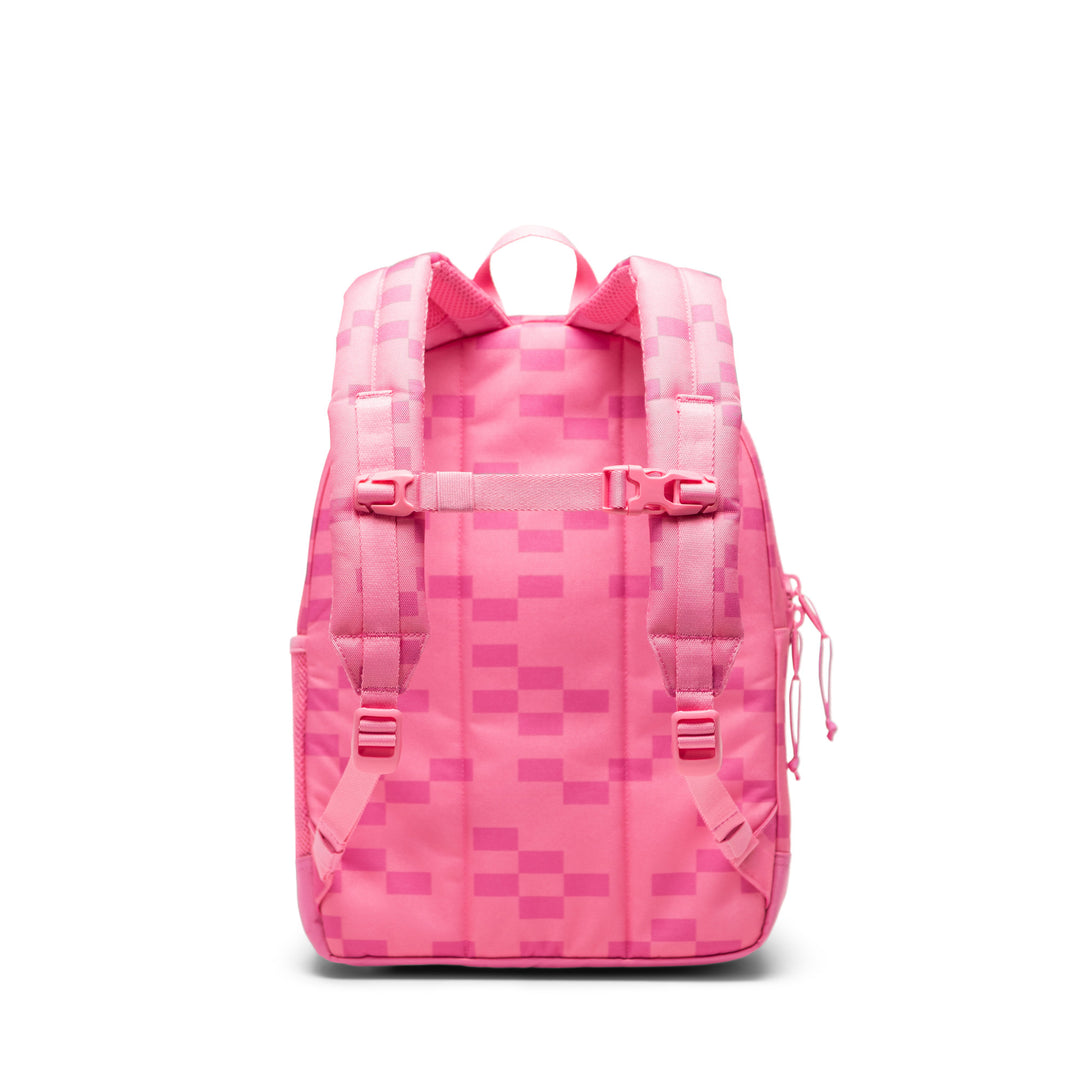 Achterkant Herschel Kids rugzak #kleur_minecraft-pink-sheep