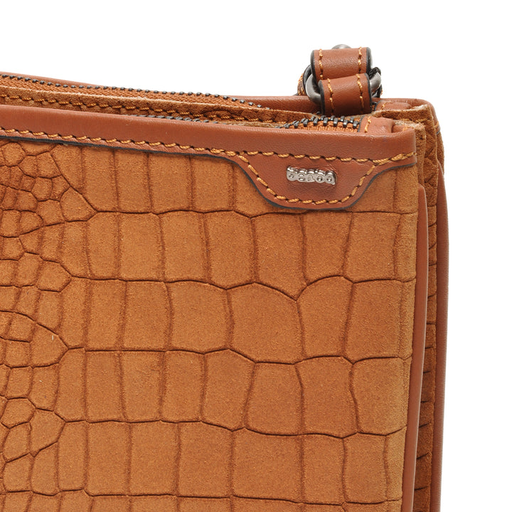 Details van de Berba crossbody tas camel #kleur_camel