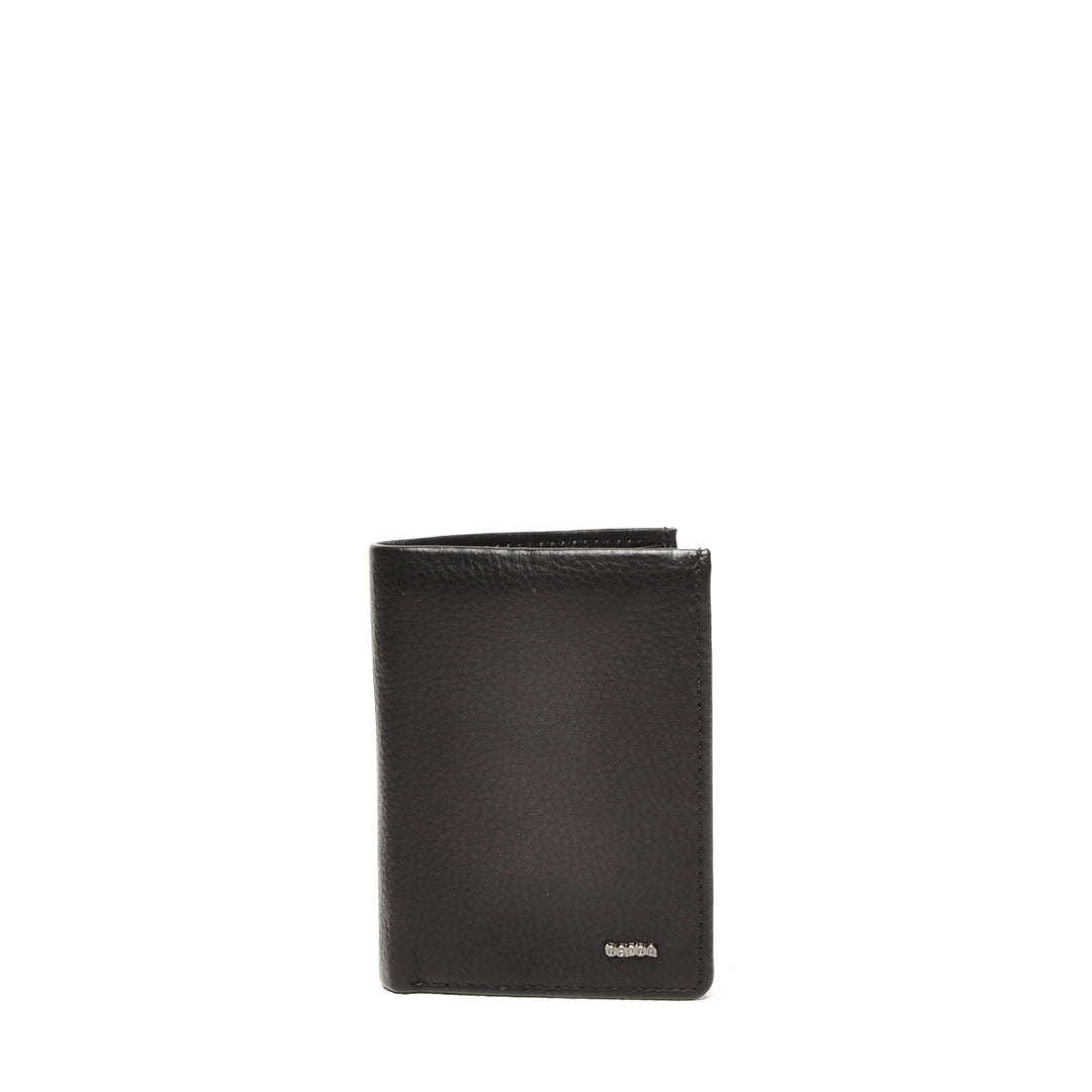 Voorkant van de Lucca 335-011 billfold small in zwart #kleur_zwart