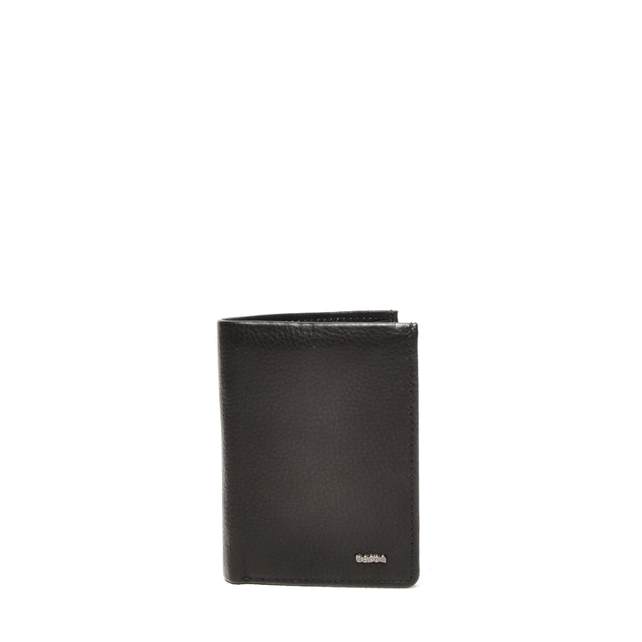 Voorkant van de Lucca 335-011 billfold small in zwart #kleur_zwart