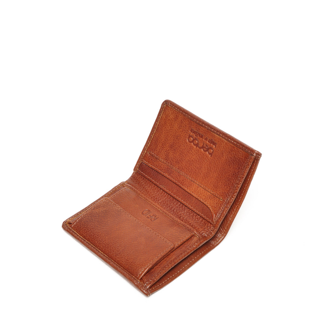 Binnenkant van de Lucca 335-011 billfold small in cognac #kleur_cognac