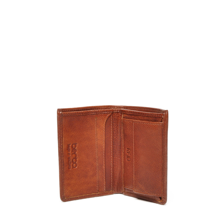 Binnenkant van de Lucca 335-011 billfold small in cognac #kleur_cognac