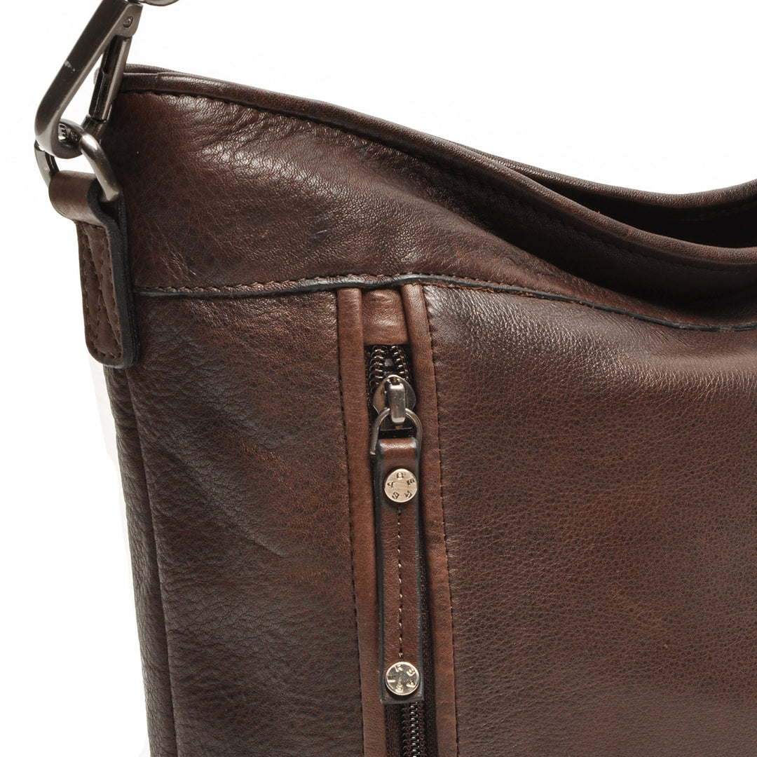 Details van het materiaal van de Berba Lucca 335-994 donkerbruin #kleur_donkerbruin