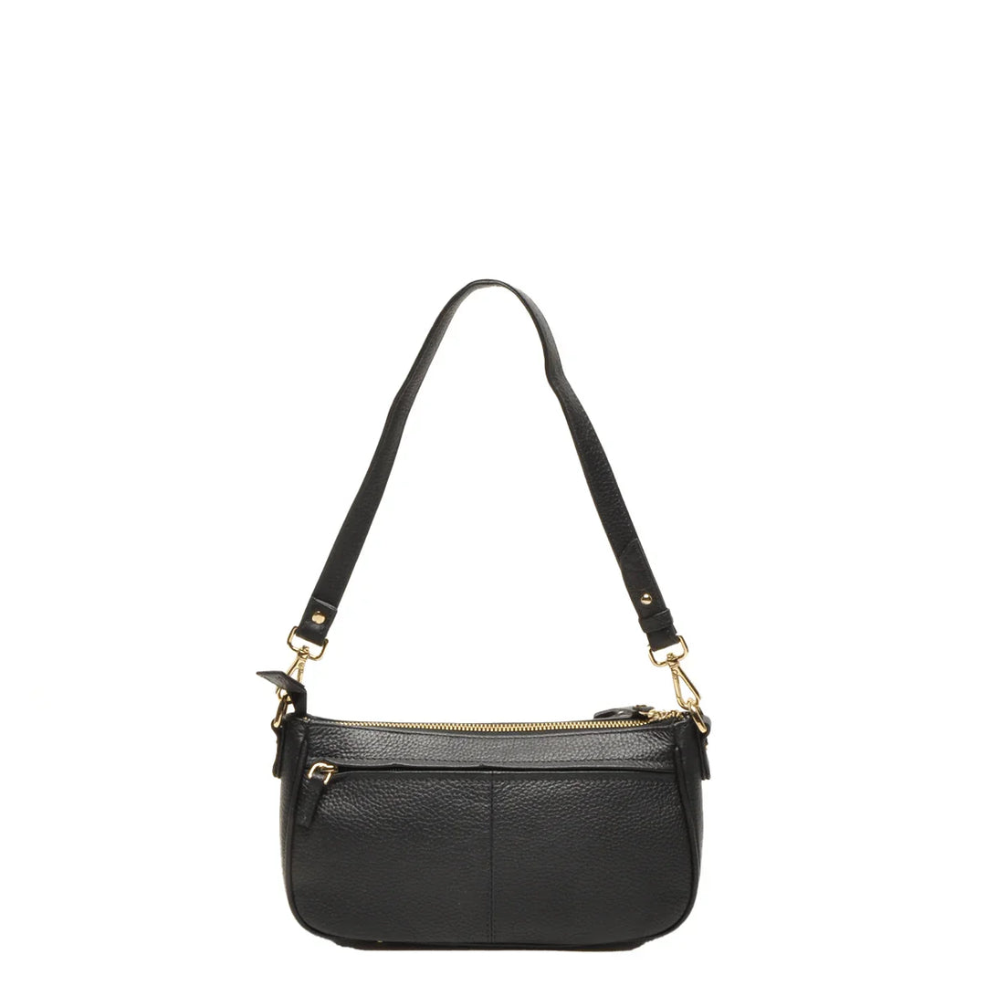 Achterkant van de Berba 625-825 in de kleur zwart #kleur_zwart