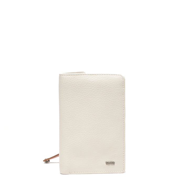 Voorkant van de Berba portemonnee in de kleur Pebble #kleur_Pebble