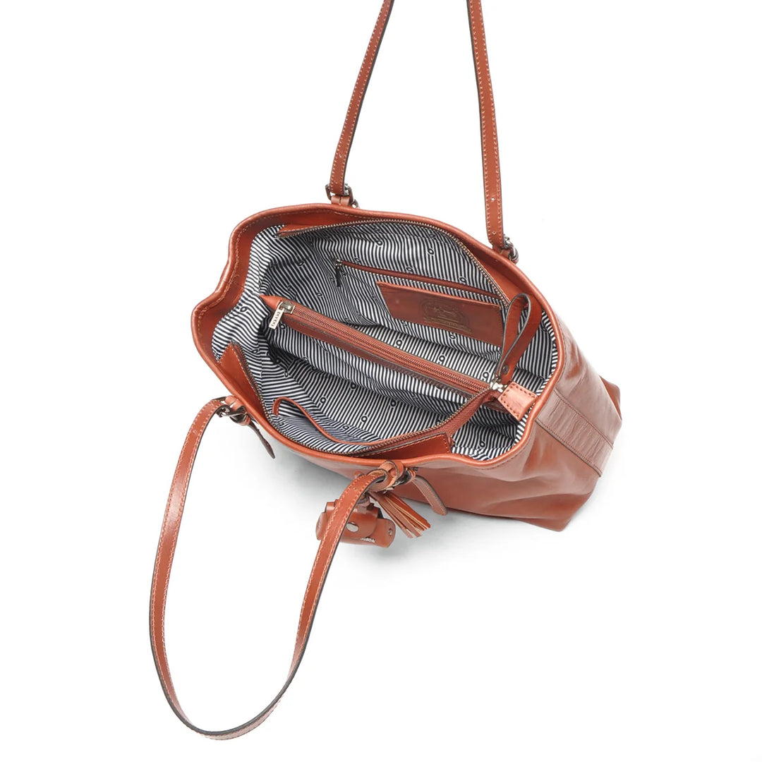 Berba Icon | 885-118 | Leren dames schoudertas