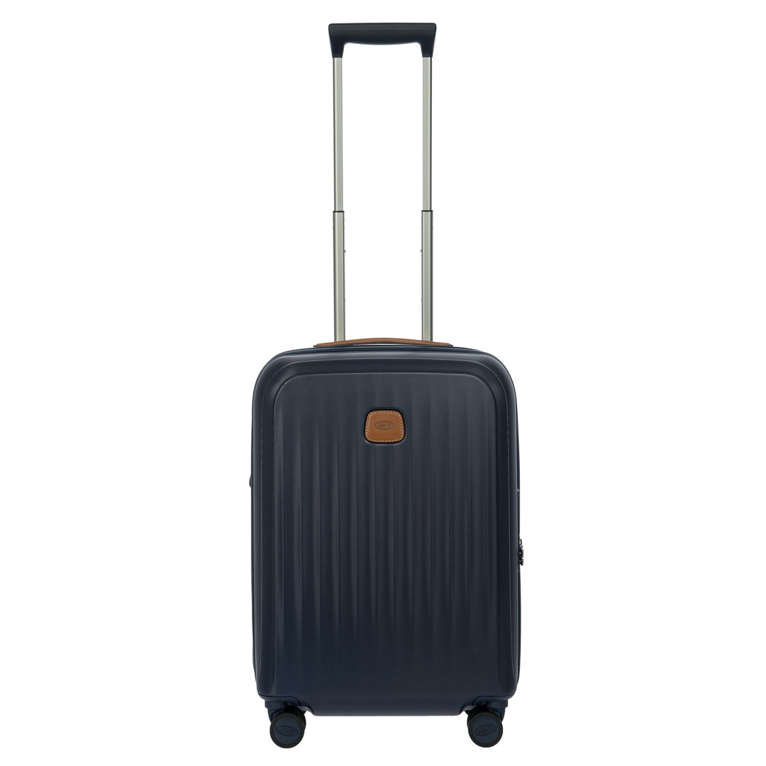 Voorkant van de Bric's Taormina handbagage koffer navy #kleur_navy