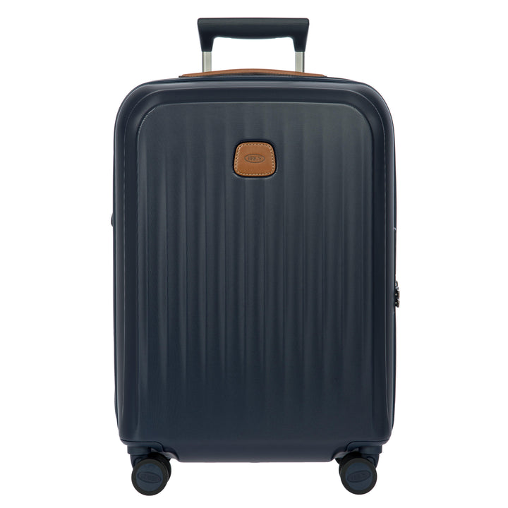 Voorkant van de Bric's Taormina handbagage koffer navy #kleur_navy