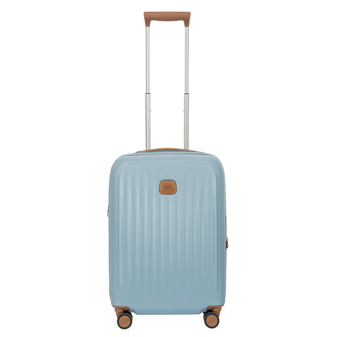 Voorkant van de Bric's Taormina handbagage koffer sky-blue #kleur_sky-blue