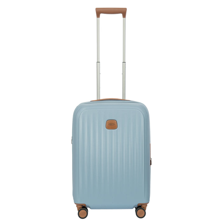 Voorkant van de Bric's Taormina handbagage koffer sky-blue #kleur_sky-blue