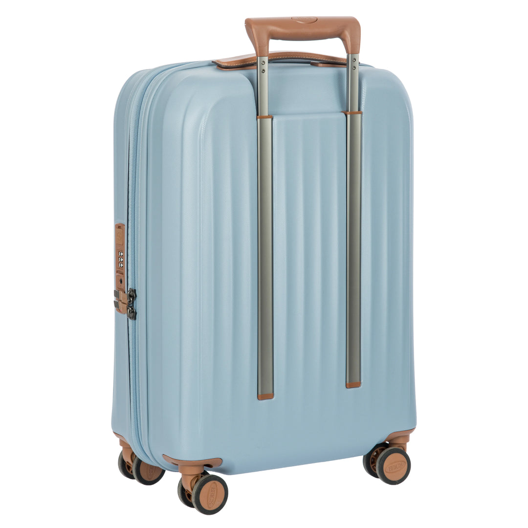 Achterkant van de Bric's Taormina handbagage koffer sky-blue #kleur_sky-blue