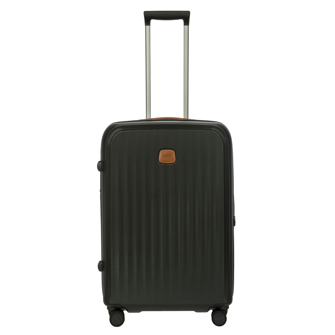 Voorkant van de Bric's Taormina middelmaat koffer olijf #kleur_olijf