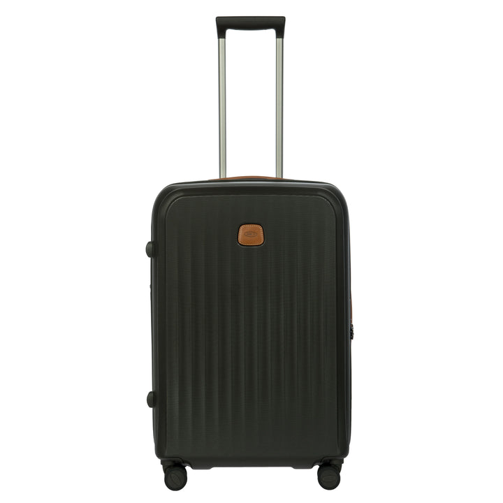 Voorkant van de Bric's Taormina middelmaat koffer olijf #kleur_olijf