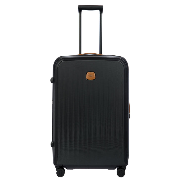 Voorkant van de Bric's Taormina middelmaat koffer zwart #kleur_zwart