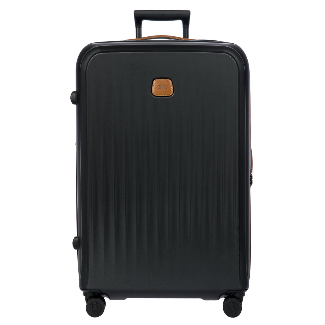 Voorkant van de Bric's Taormina middelmaat koffer zwart #kleur_zwart