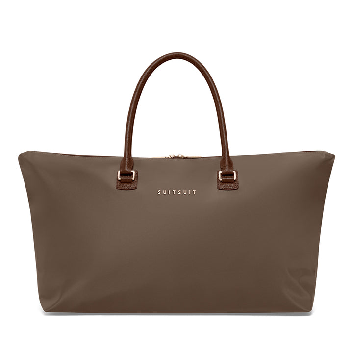 Voorkant van de Serenity travel tote in moon-stone #kleur_moon-stone