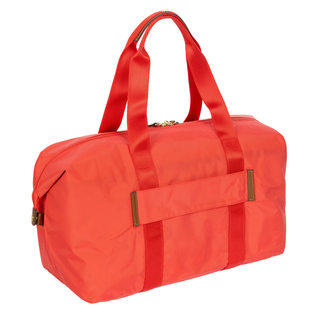 Achterkant van de Bric's underseater weekendtas poppy #kleur_poppy