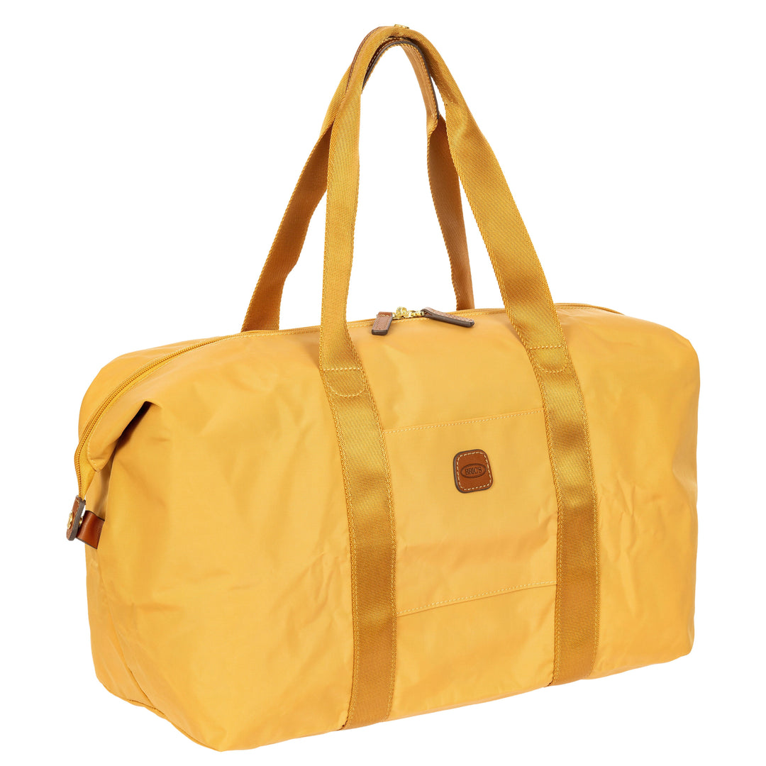 Voorzijde van de Bric's underseater weekendtas honey #kleur_honey