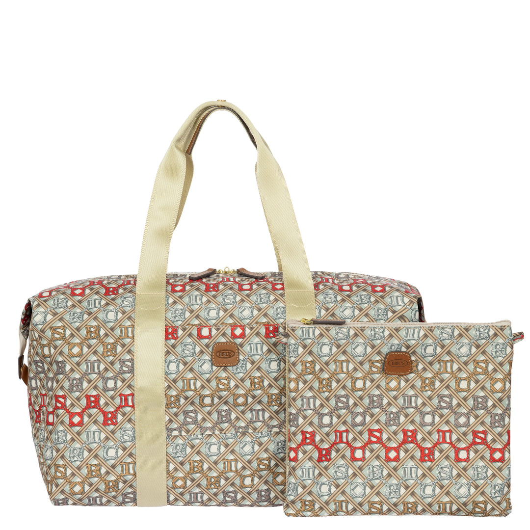 Voorkant met bewaarhoes van de Bric's underseater in Macramè print #kleur_macramè