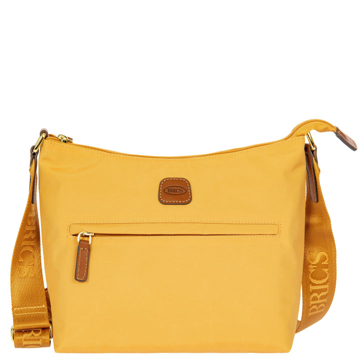 Voorkant van de Bric's 45056 crossbodytas in honey #kleur_honey