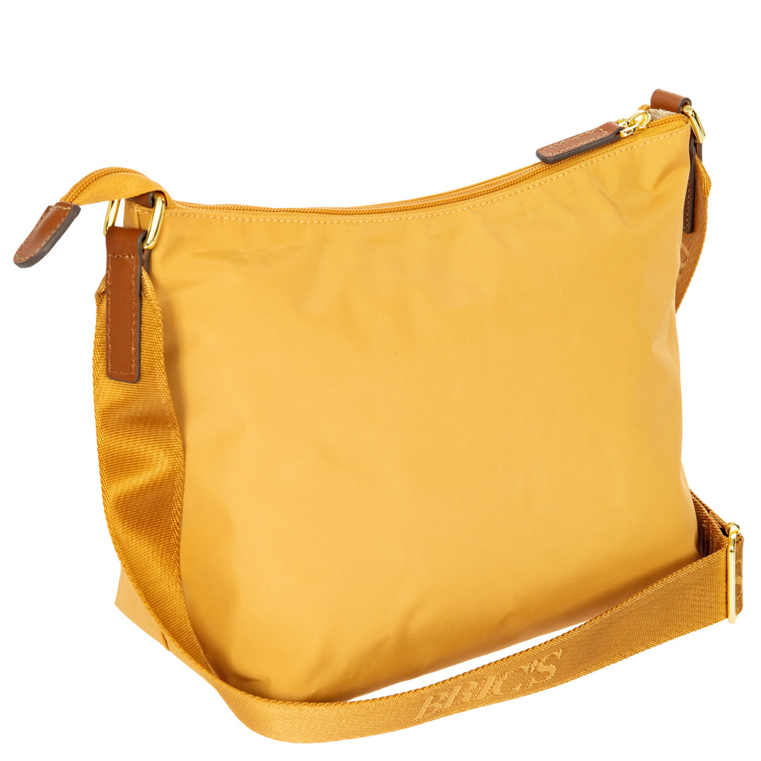 Achterkant van de Bric's 45056 crossbodytas in honey #kleur_honey