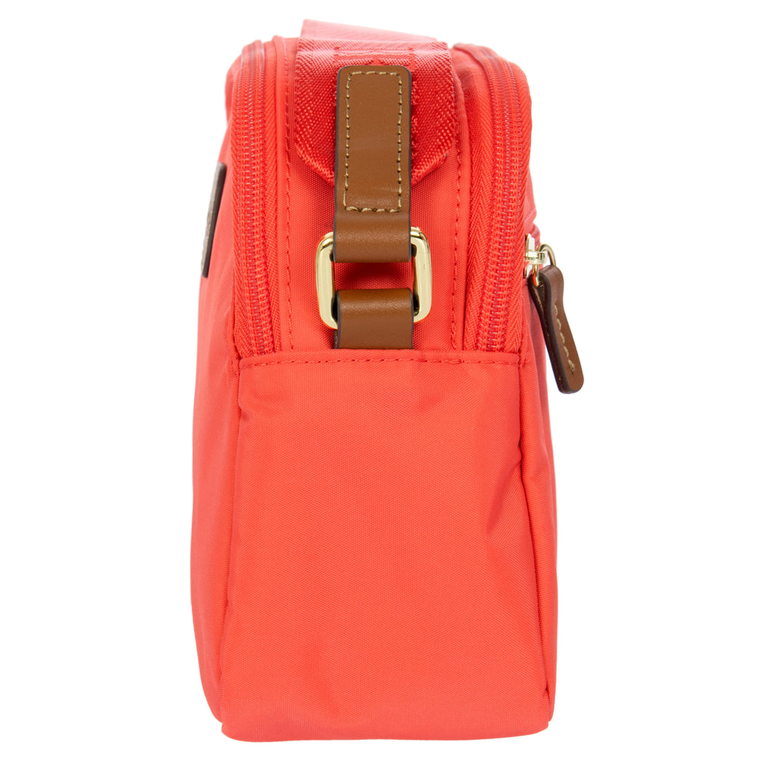 Zijkant van de Bric's 45085 crossbodytas in poppy #kleur_poppy