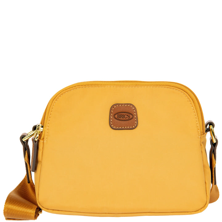 Voorkant van de Bric's 45085 crossbodytas in honey #kleur_honey
