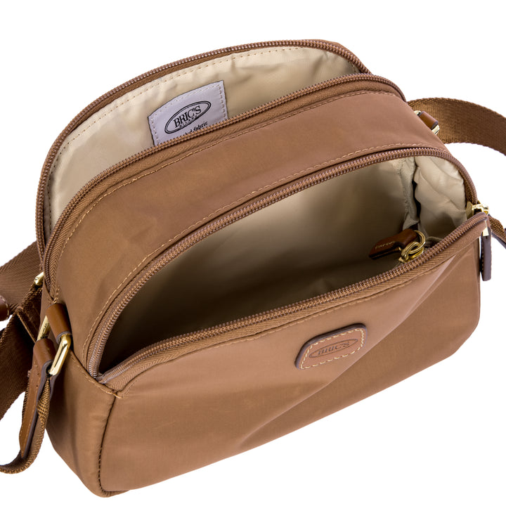 Binnenkant van de Brics's crossbody tas #kleur_brownie