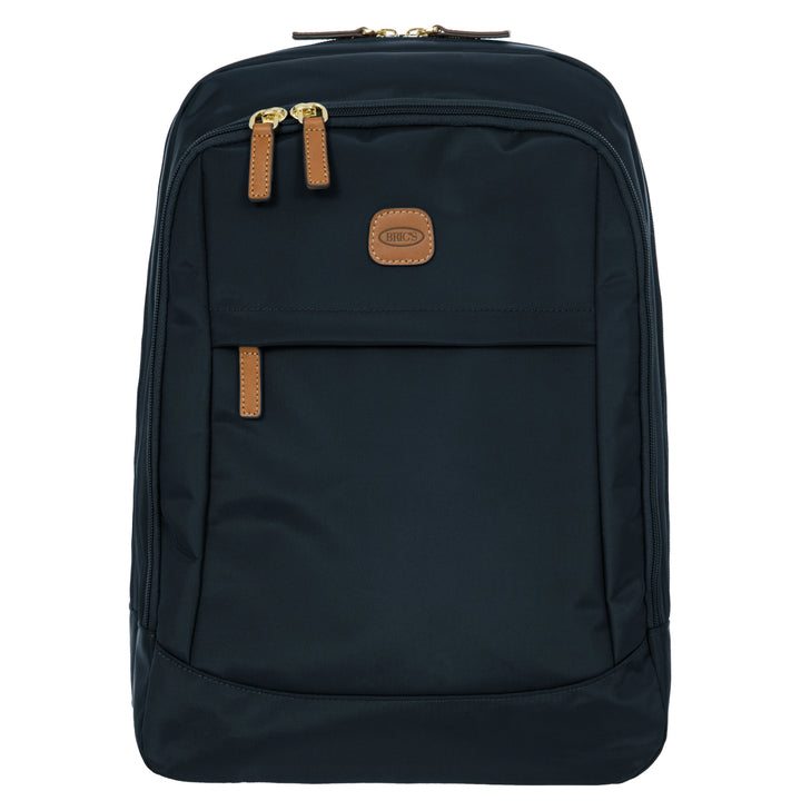 Voorkant van de Bric's X-collection in het navy #kleur_navy
