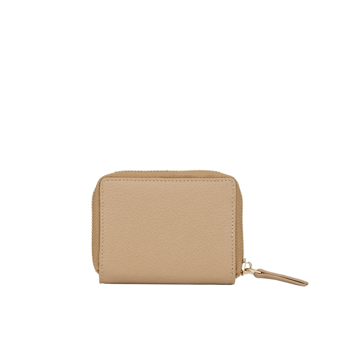 Achterkant Bellicci Capucine dames portemonnee beige #kleur_beige