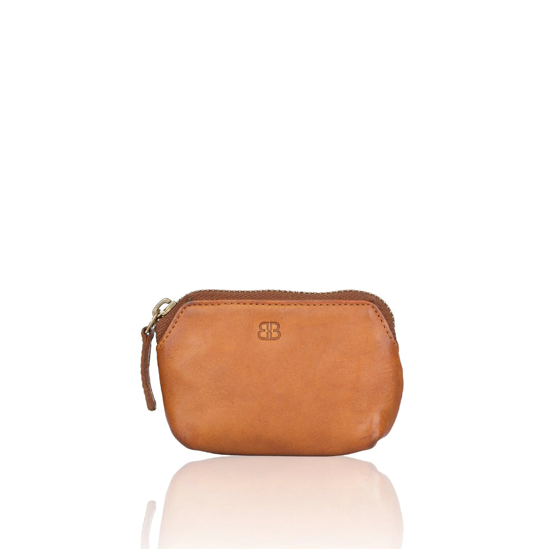 Voorkant Bellicci Carissa sleuteletui #kleur_cognac