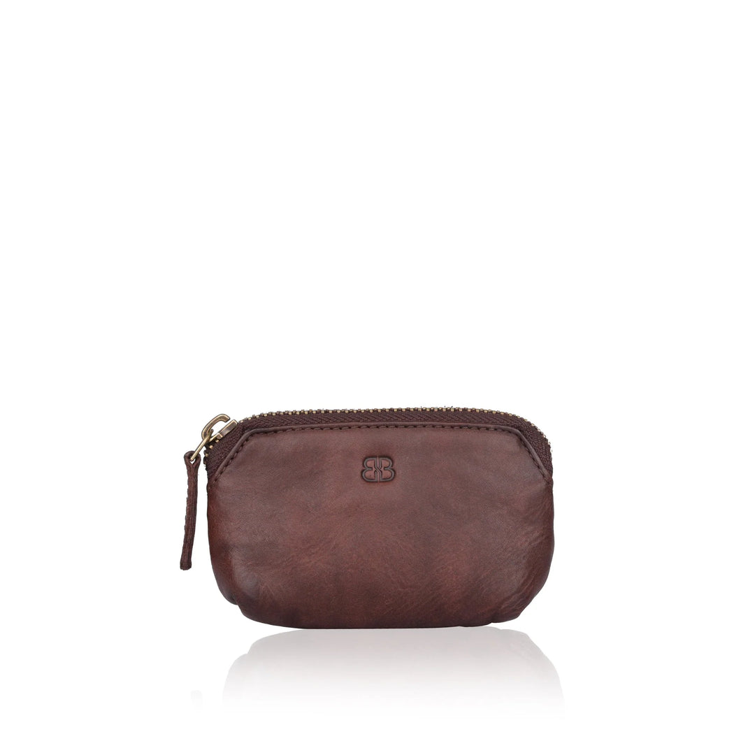 Voorkant Bellicci Carissa sleuteletui #kleur_donkerbruin