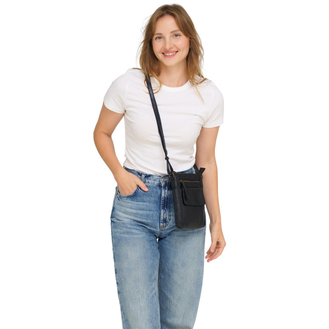 Bellicci | Gravin | Leren crossbodytas