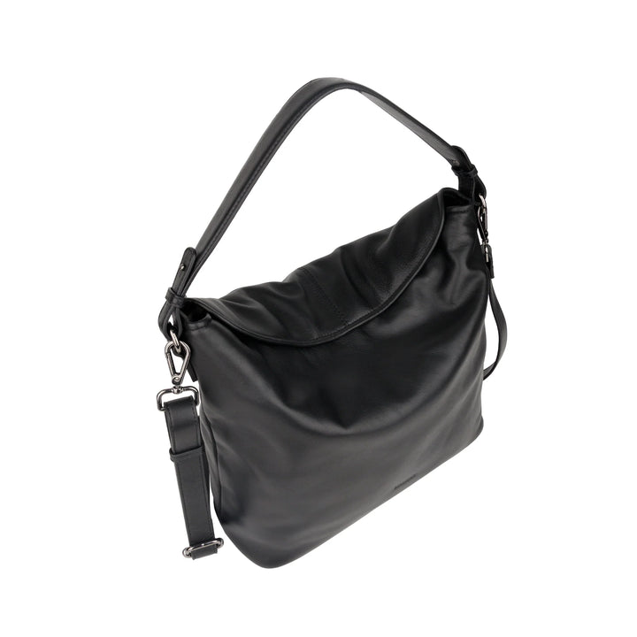 Bovenkant Bellicci peggy hobo schoudertas #kleur_zwart