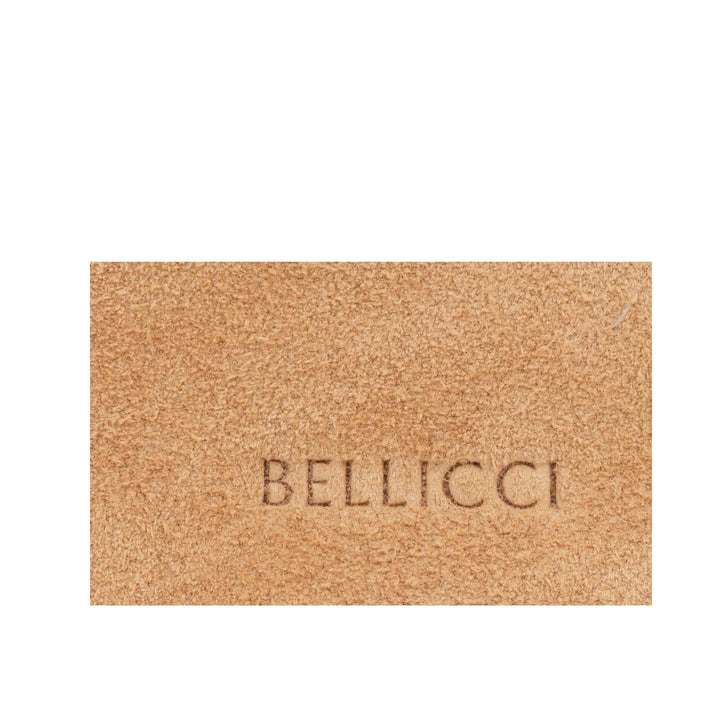 Details Bellicci Rhea kleine suede schoudertas #kleur_mushroom
