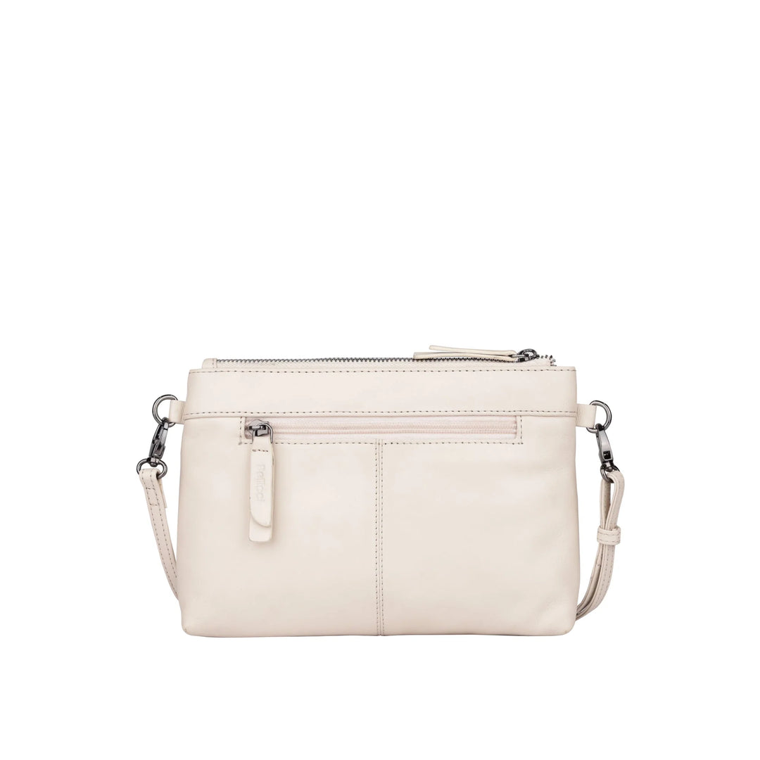 Achterkant Bellcci Sicilia kleine crossover #kleur_wit