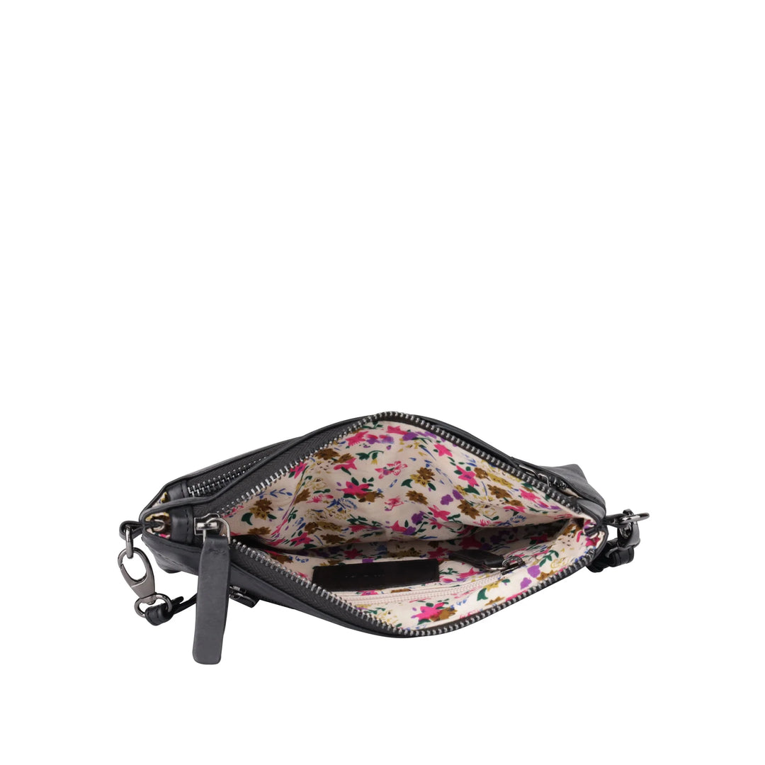 Binnenkant Bellcci Sicilia kleine crossover #kleur_zwart