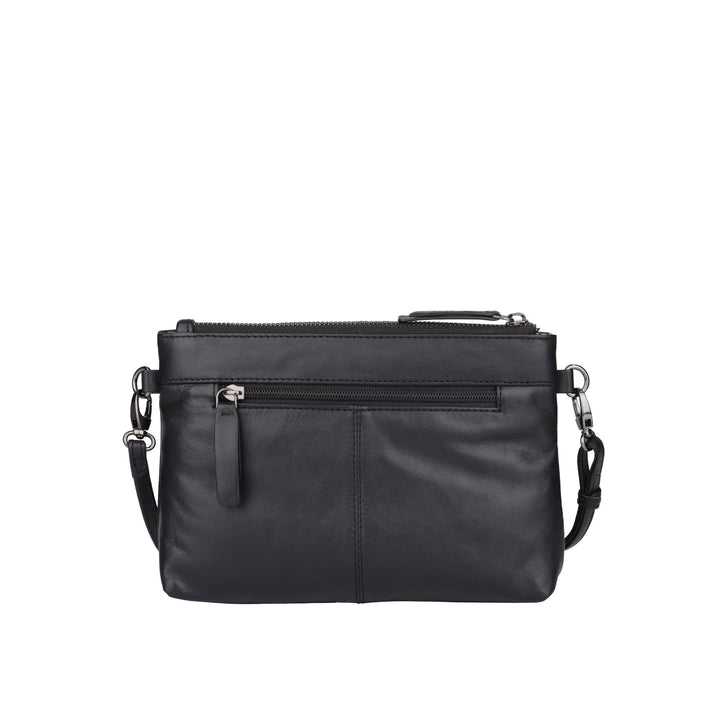 Achterkant Bellcci Sicilia kleine crossover #kleur_zwart