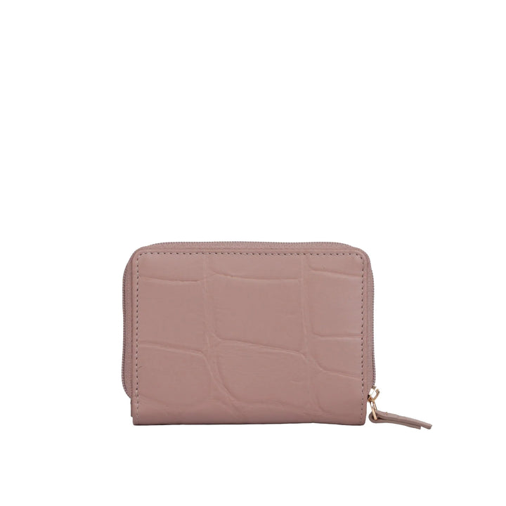 Achterkant Bellicci Veneta dames portemonnee #kleur_lavendel