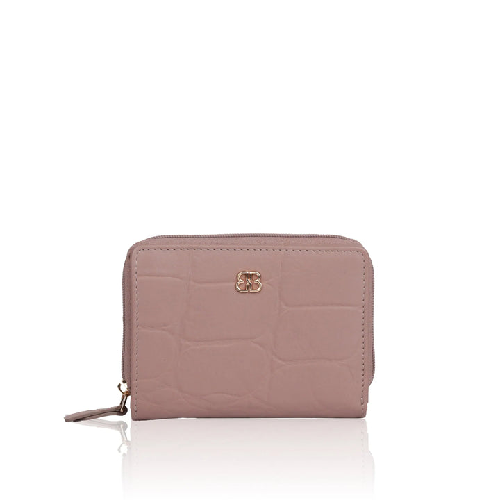 Voorkant Bellicci Veneta dames portemonnee #kleur_lavendel