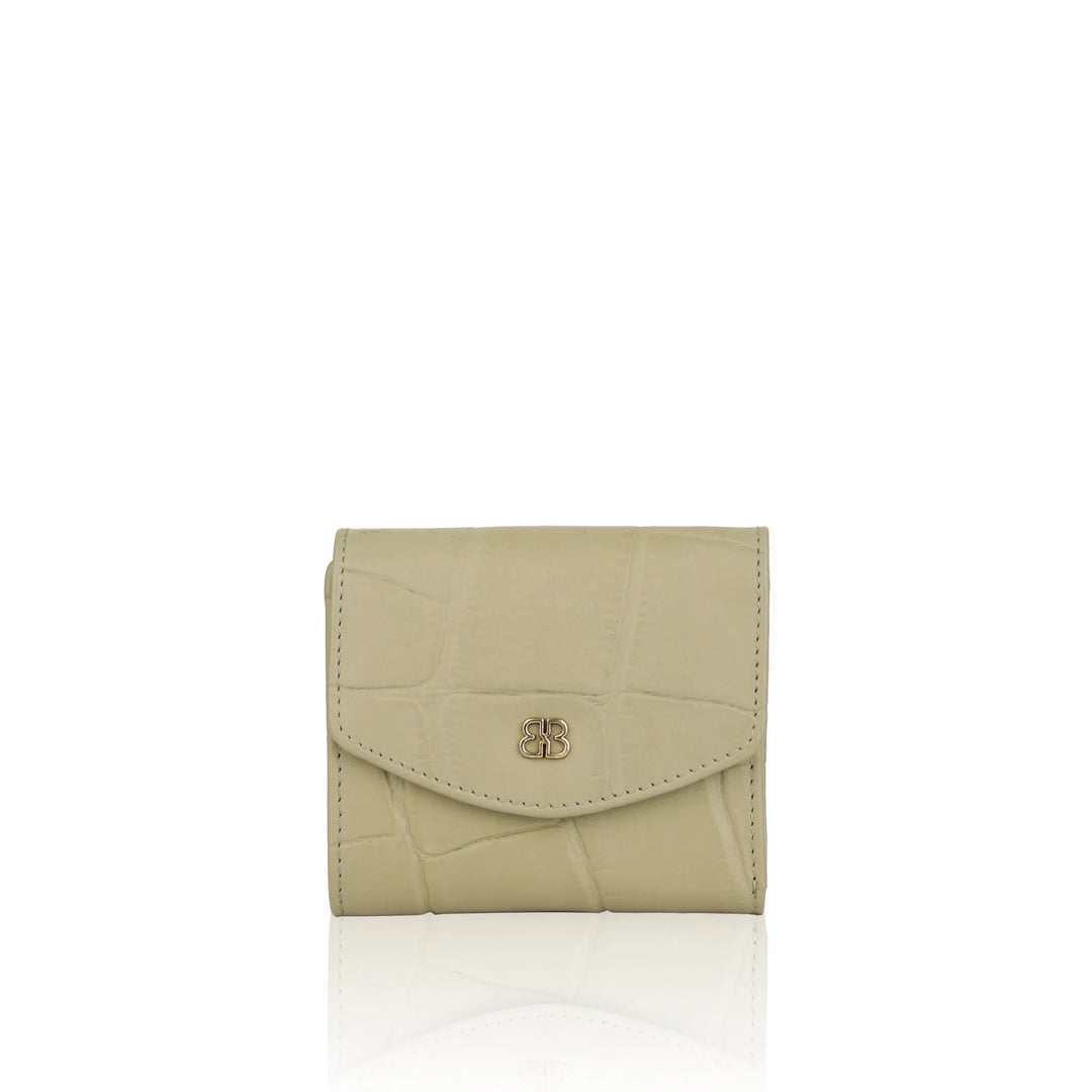 Voorkant Bellicci Venus kleine dames portemonnee #kleur_mintgroen