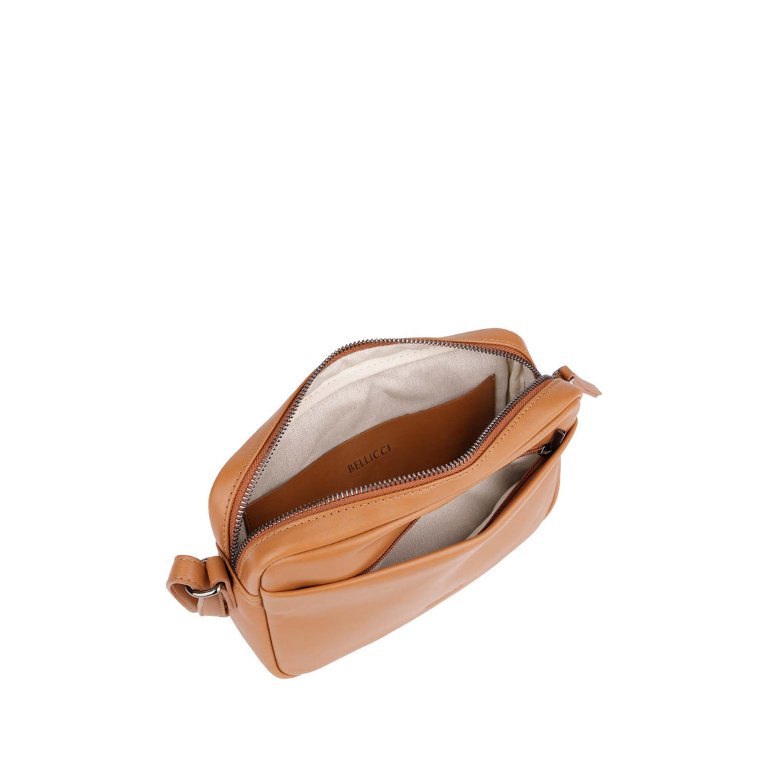 Binnenkant Bellicci pia crossover mintgroen #kleur_cognac