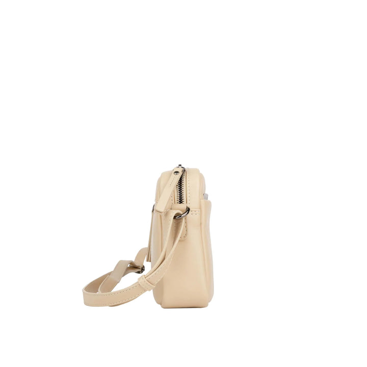 Zijkant Bellicci pia crossover mintgroen #kleur_cream