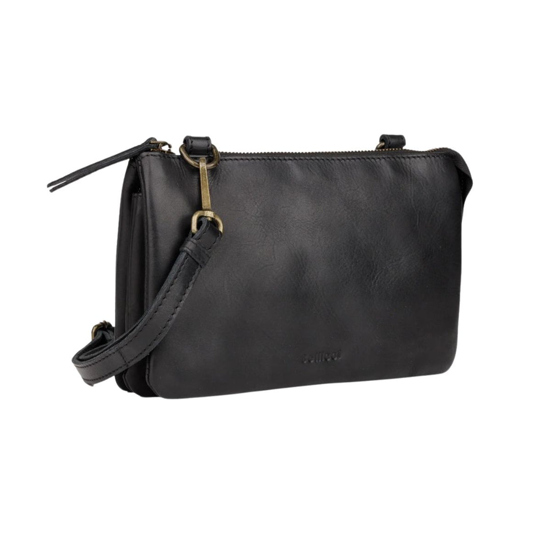 Voorzijde van de Bellicci Glenda zwart #kleur_zwart