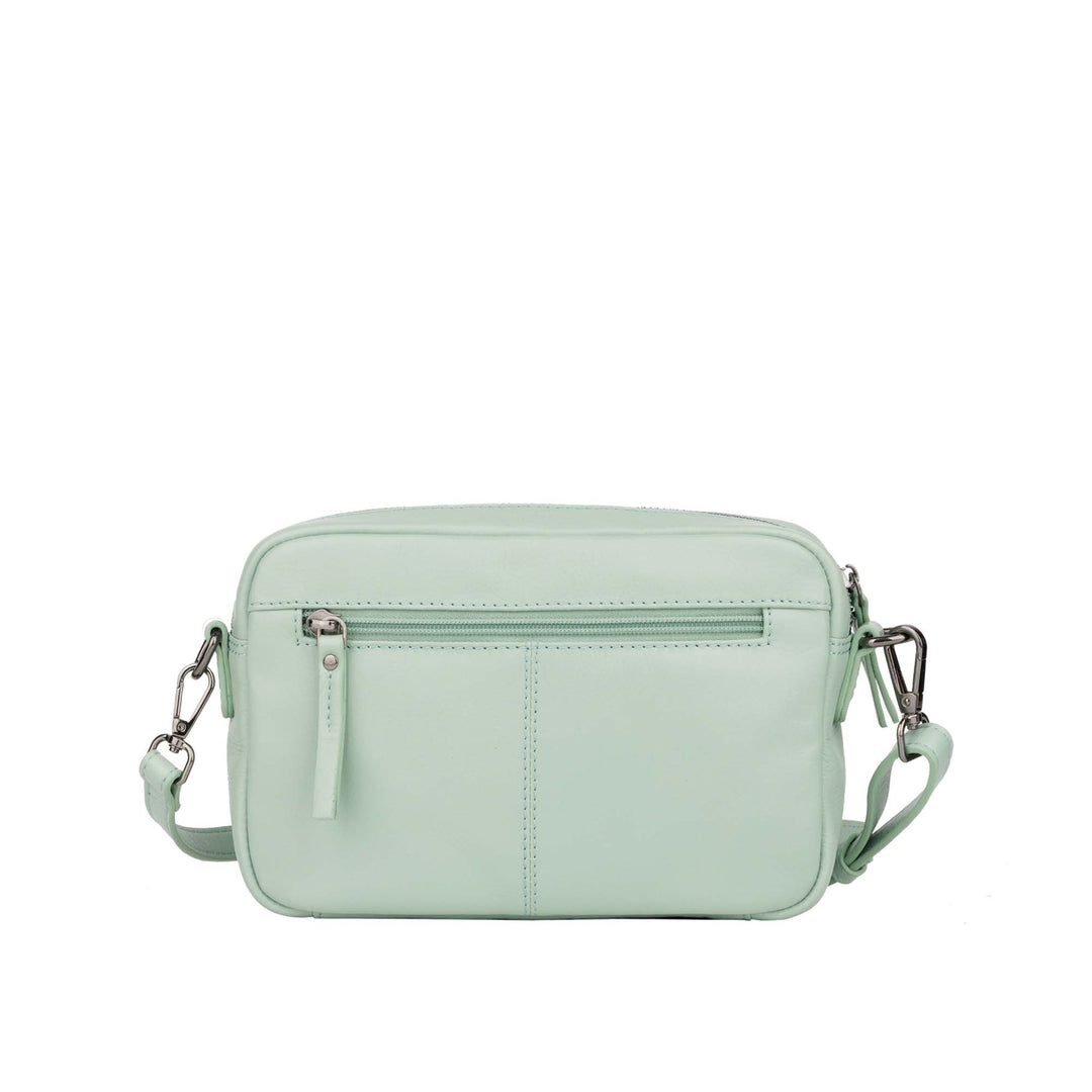 Achterkant Bellicci pia crossover mintgroen #kleur_mintgroen