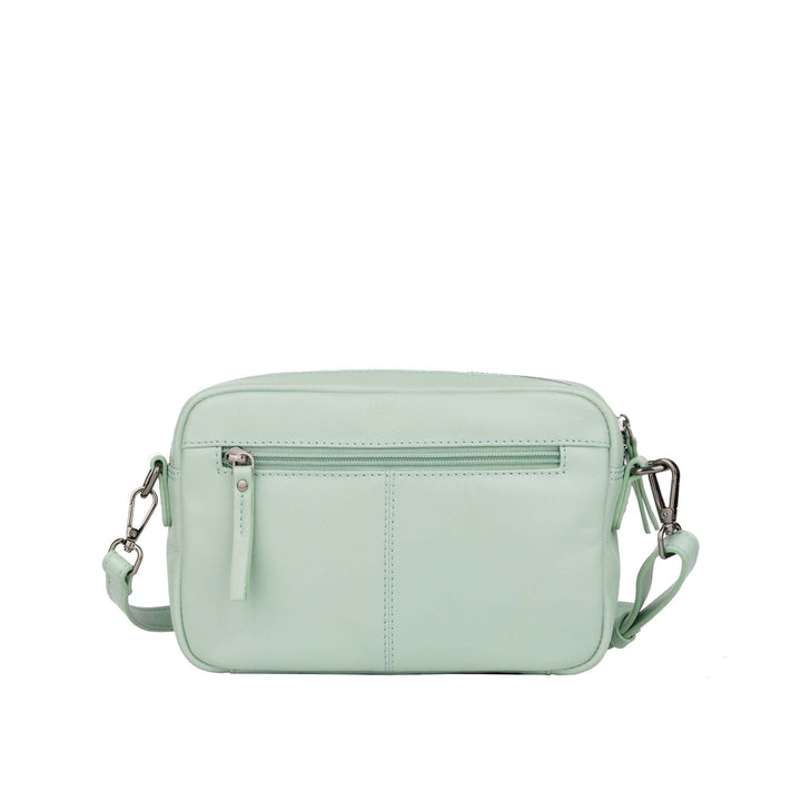 Achterkant Bellicci pia crossover mintgroen #kleur_mintgroen